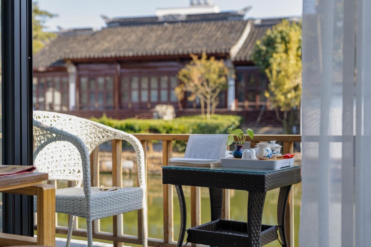 Tongli Slowlife River View Inn ซูโจว ภายนอก รูปภาพ