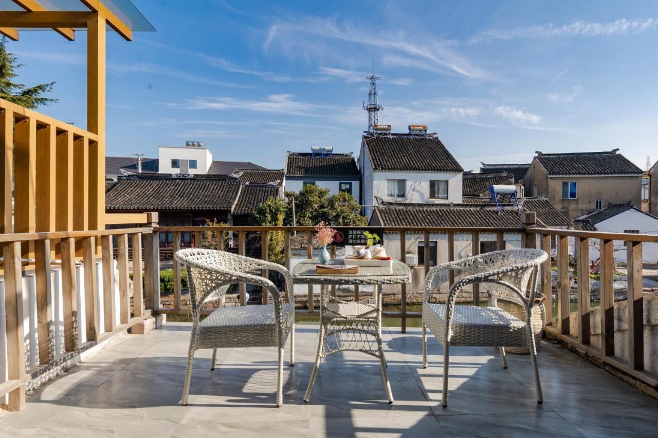 Tongli Slowlife River View Inn ซูโจว ภายนอก รูปภาพ