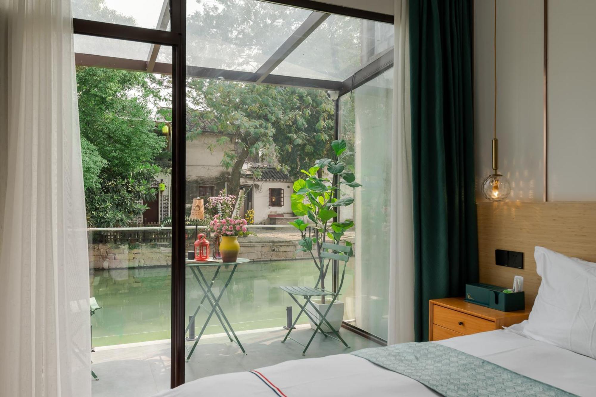 Tongli Slowlife River View Inn ซูโจว ภายนอก รูปภาพ