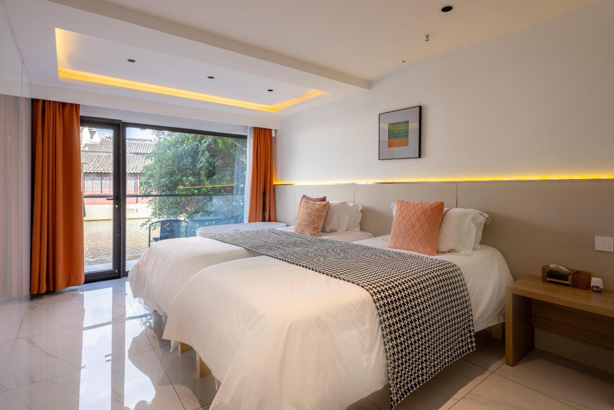 Tongli Slowlife River View Inn ซูโจว ภายนอก รูปภาพ