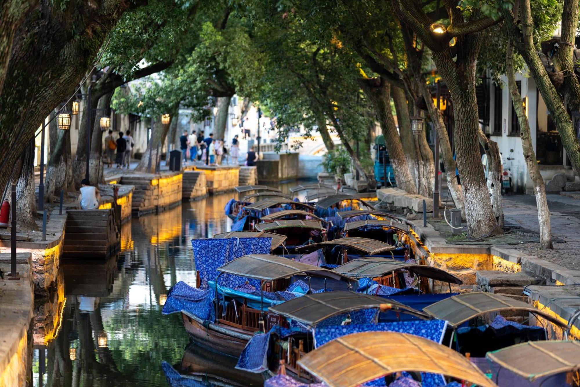 Tongli Slowlife River View Inn ซูโจว ภายนอก รูปภาพ