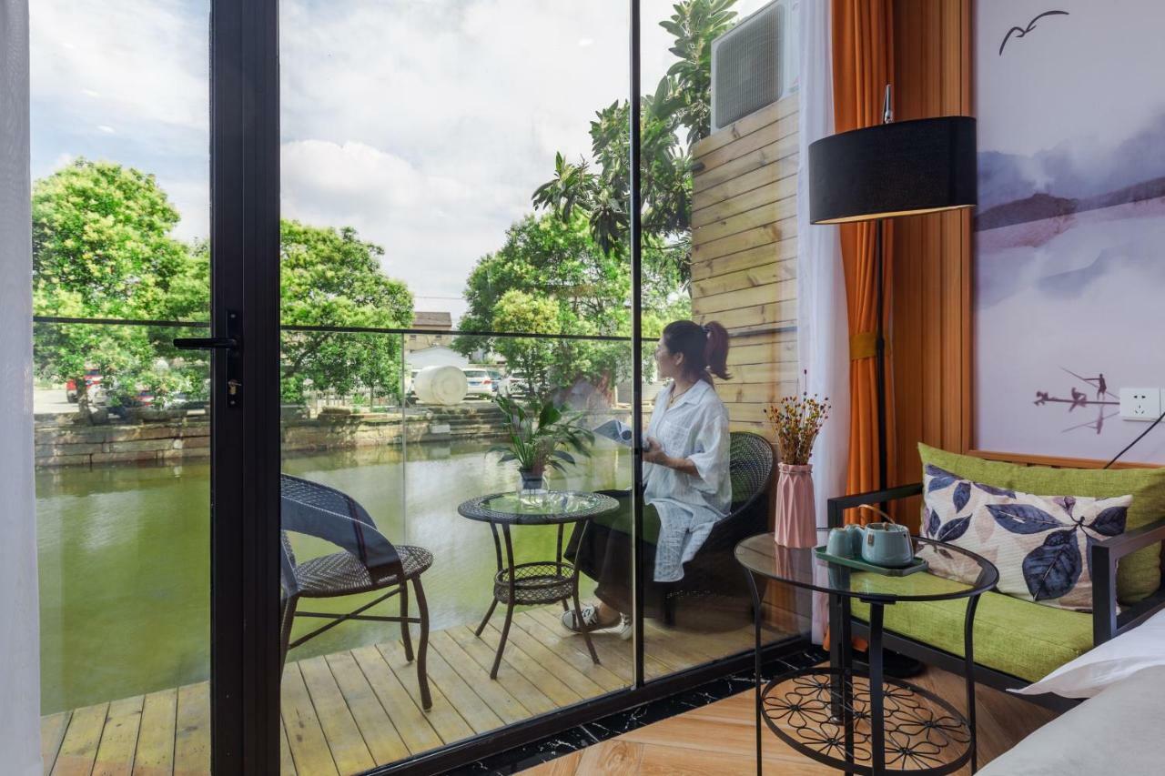 Tongli Slowlife River View Inn ซูโจว ภายนอก รูปภาพ
